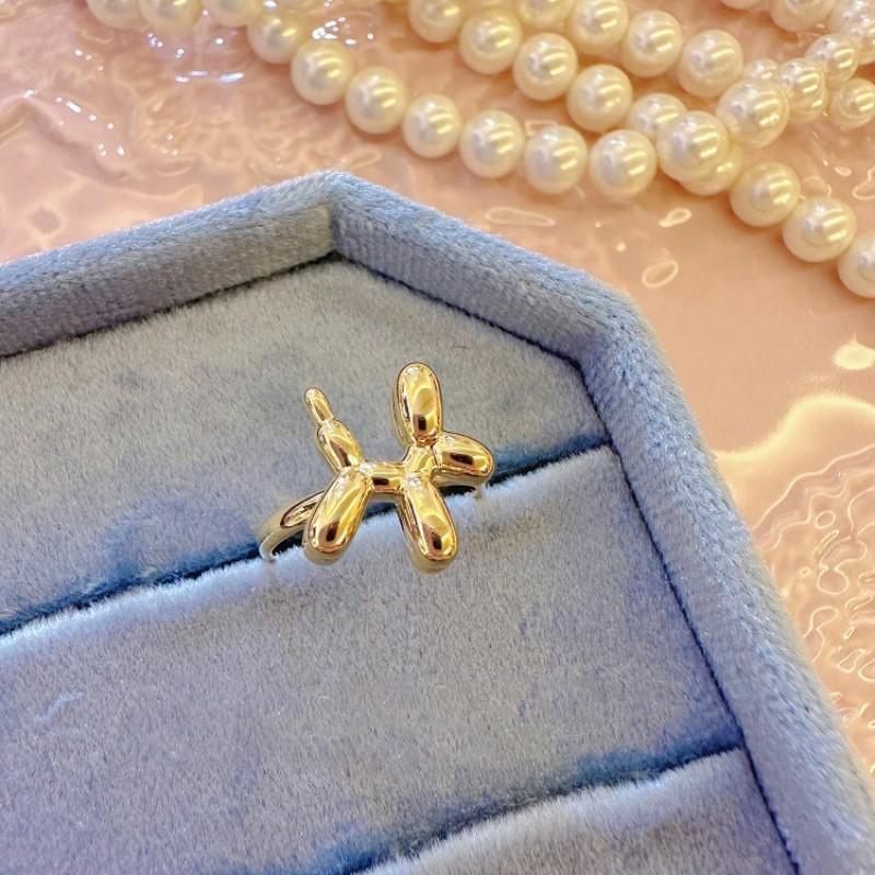 Stylish Geometric Open Ring With Dazzling Zircon Stone And Elegant Pearl For Women