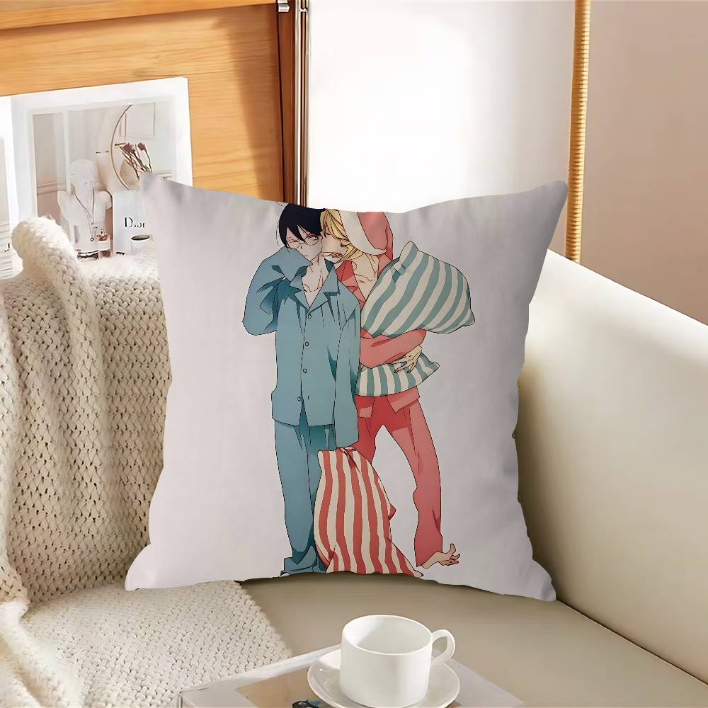 

Кусакабэ МУЛЬТФИЛЬМ HikariS Наволочка Съемная Моющаяся Наволочка – Всесезонный Мягкий Лен 12x12Inch