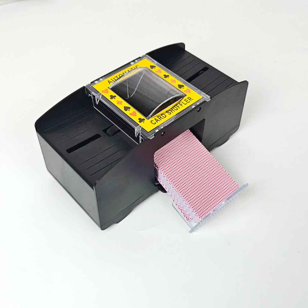 New Shuffler: Automatic 2-4 Deck Card Shuffler - Perfect for Three Kingdoms Tabletop Games