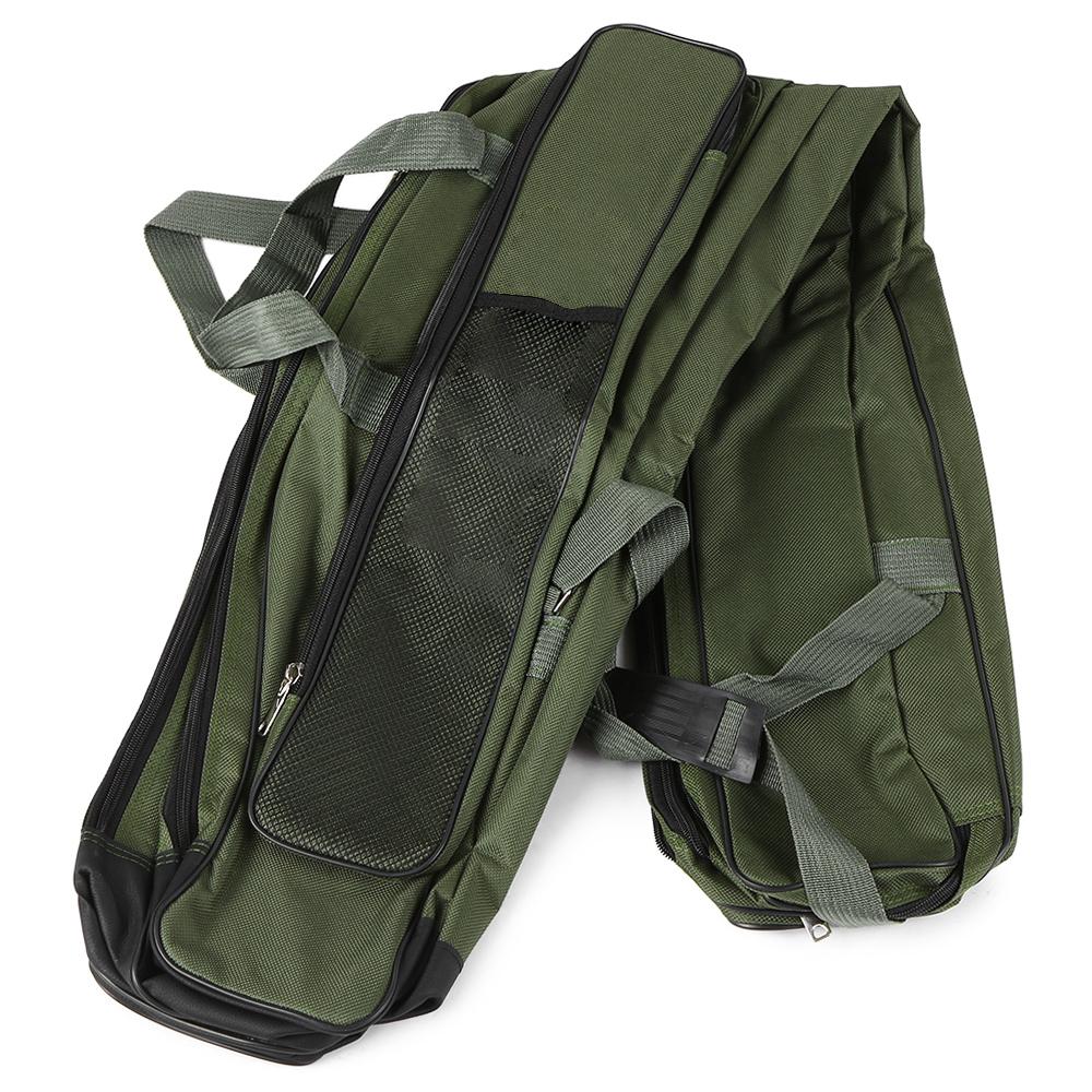 130cm 150cm Dreilagige Angeltasche Tragbar Faltbar Angelrute Rolle Tackle Werkzeug Tragetasche Träger Reisetasche