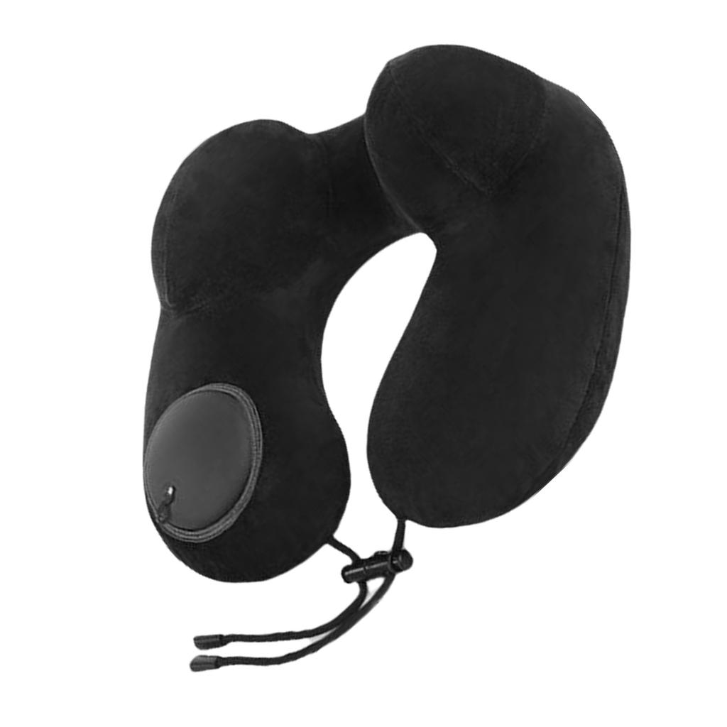 Soft Head Neck Support Lightweight Sleeping Neck Pillow U Shaped Pillow Inflatable Travel Pillow for Travel Sleeping