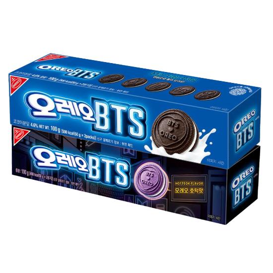 OREO BTS Hotteok Flavor Cookie 100g, 300g, 1kg / White Cream 100g (14 Options)