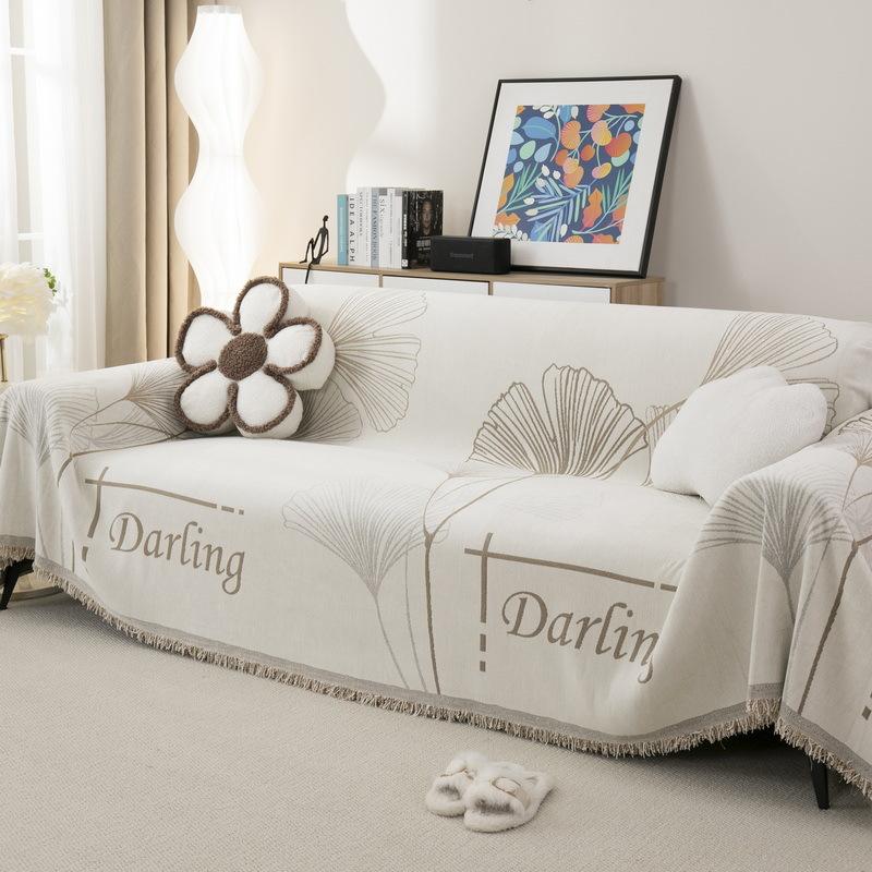 Anti-cat Scratch Sofa Towel, Universal for All Seasons, Simple Ins Style Sofa Cover Cloth, Full Cover Sofa Cover, Dust-proof Sofa Blanket