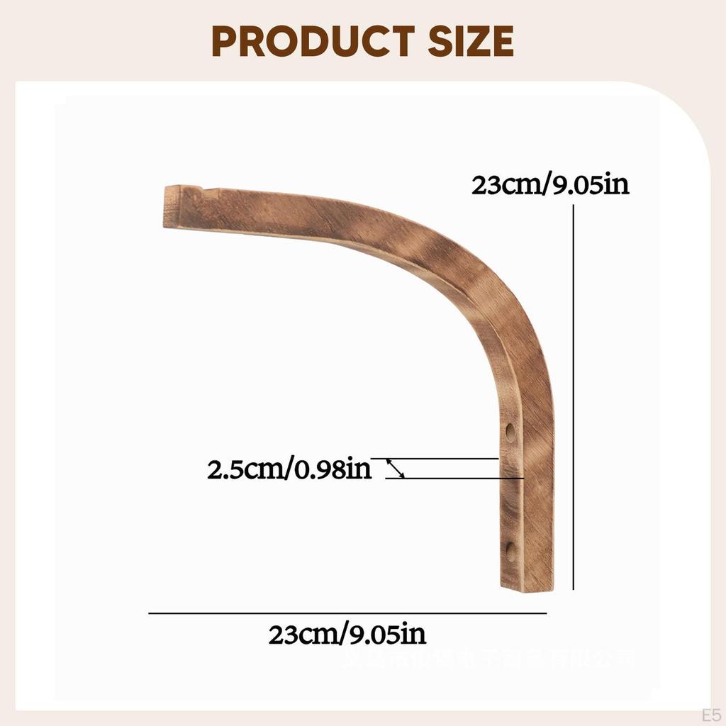 Decorative Plant Hanging Bracket Made of Wood Suitable for And Macrame On Patios