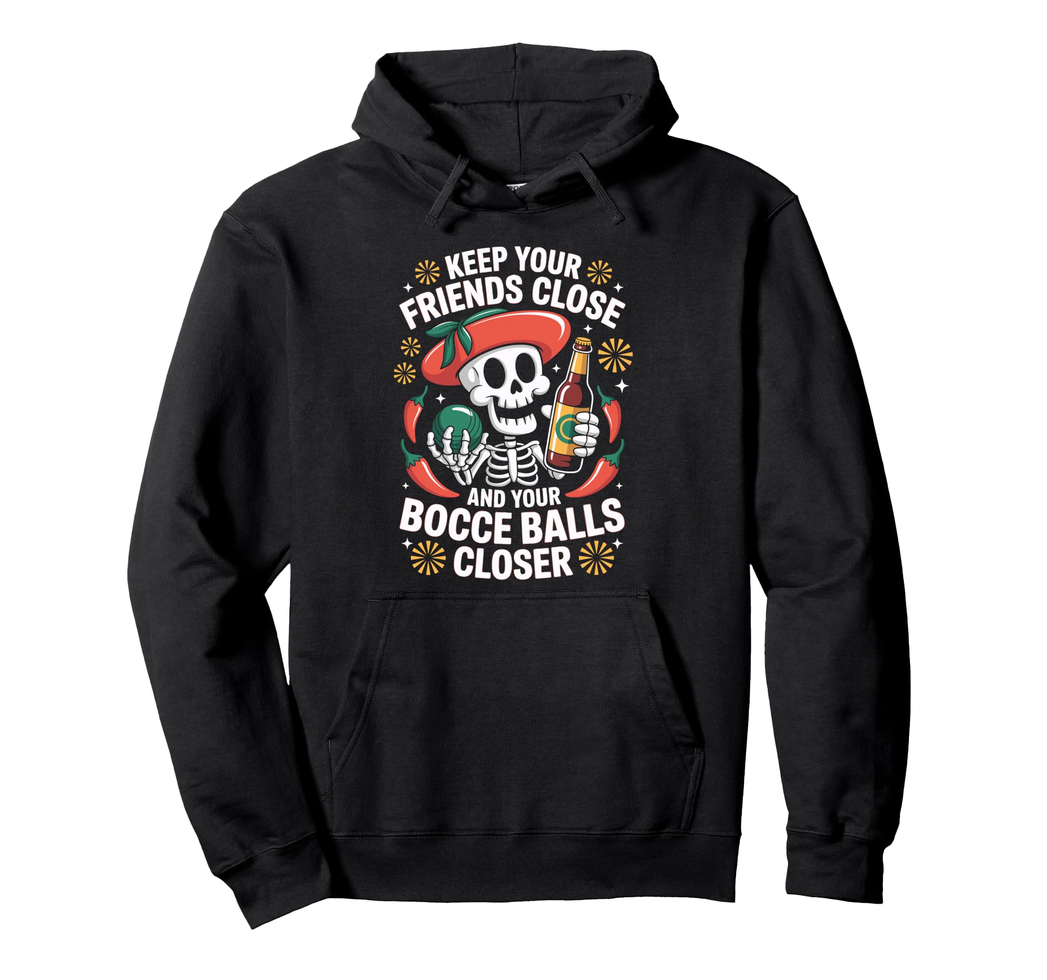

Bring your friends closer, more boccia balls, hoodie