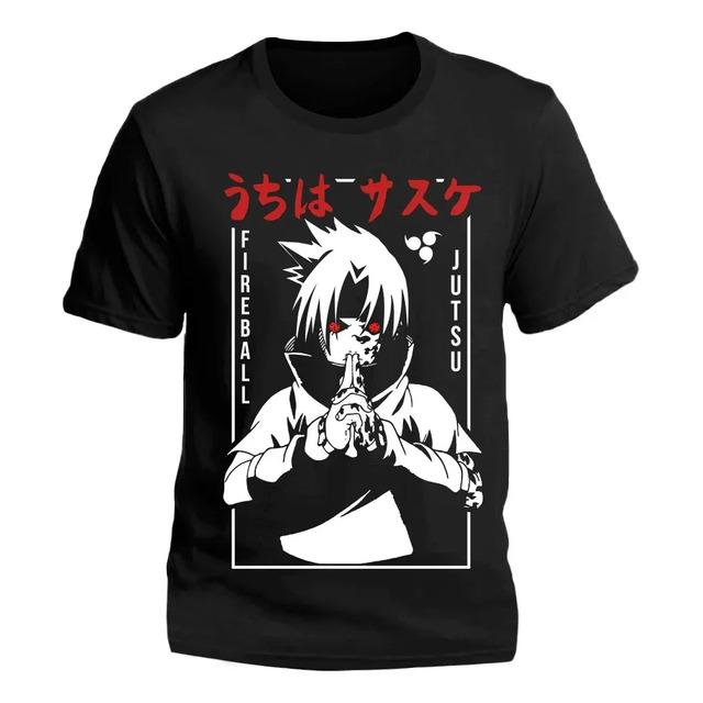 Naruto Shippuden Anime Print T-Shirt S