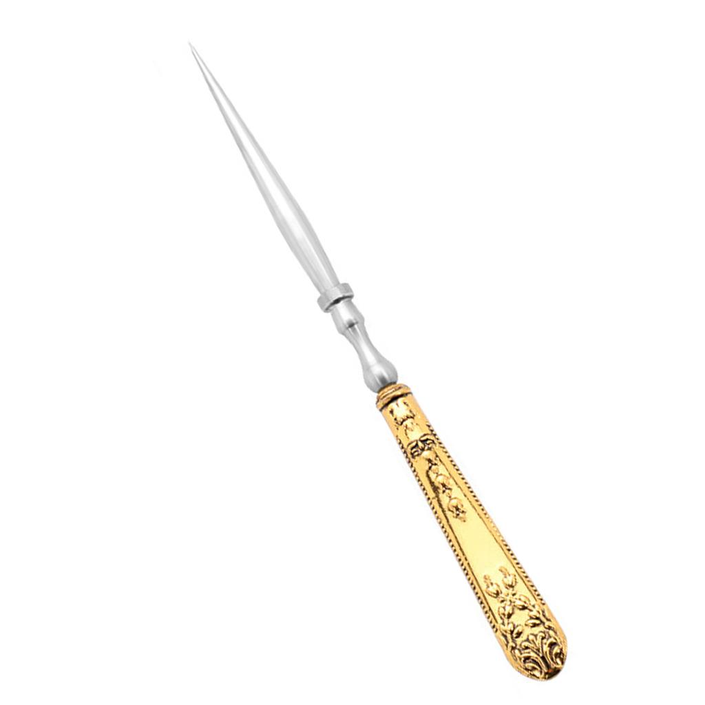 Embroidery Awl European Style Sewing Tool Sewing Awl Craft Accessories for Embroidery Leather Work Sewing