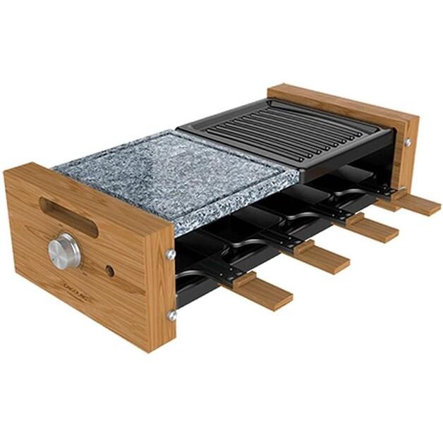Раклетница Cecotec 8400 Cheese & Grill Wood Mixgrill