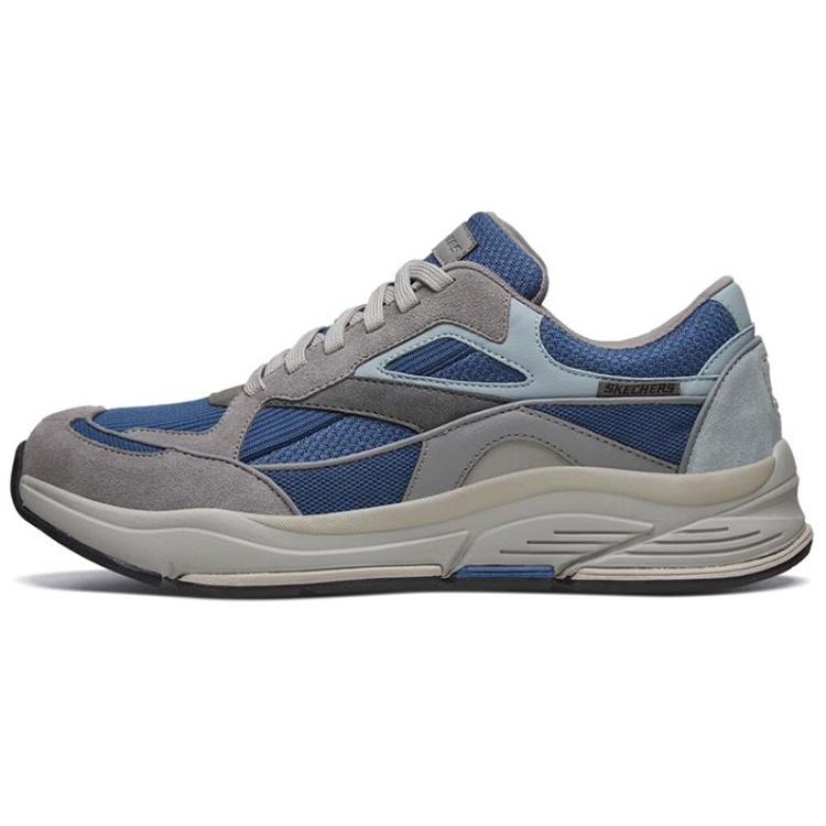 Skechers Benago Grey/Blue Men s 66266-GYBL EU 41