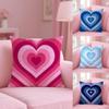 Sweet Love Cushion Cover Pillowcase Uiltra Soft Skin Friendly Fabric Cloud Like Comfort  Conceadled Zipper