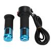 12V-99V Universal 6-Kern Elektrofahrrad Gasgriff mit zwei Abschnitten drei GeschwindigkeitenBlau