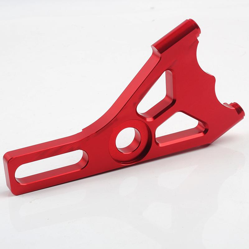 

Motorcycle brake calipers Hole distance 82mm Brackets four piston brake calipers pump adapters For Brake disc 220mm Modified красный