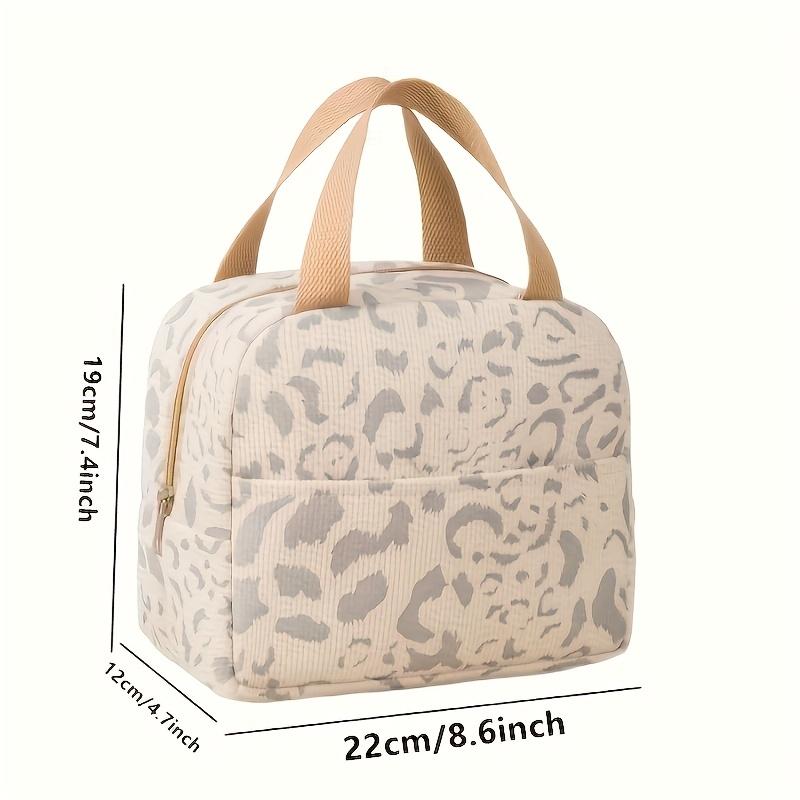 Fünf Farben Optional Nicht Lebensmittelkontakt Neue Mode Große Kapazität Tintenmuster Isolierte Tasche, Geeignet für Arbeit und Schule, Lunchtasche