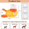 Interactive Dog Treat Dispenser Duck Shape Puzzle Toy for Dogs and Cats Feeding Game
