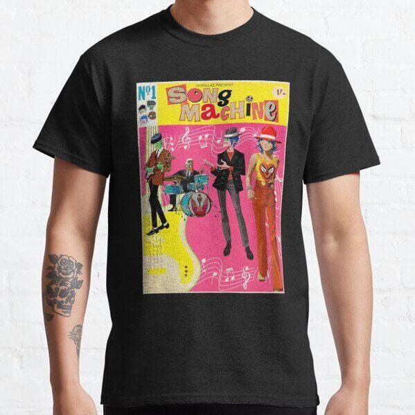 2026 Harajuku Anime Shirt Gorillaz Adult Great Quality Tshirt Graphic Tshirt Highend Luxury Unisex Style Both Of Unisex And Unisex