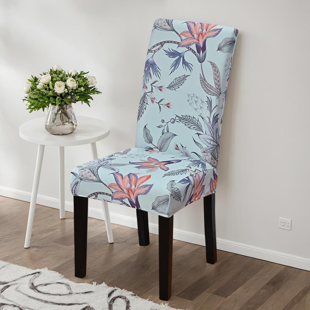 New Chair Cover, Elastic Printing Chair Cover All-inclusive Universal Household Chair Cover