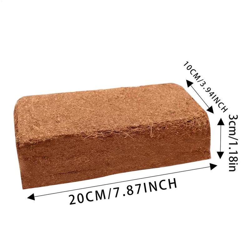 Coco Peat For Plants Coco Soil Coir Brick Compressed Soil Coco Fiber Husk Potting Mix Substrate Potting Soil For Indoor Plants &