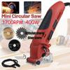 DIY 3700RPM Electric Mini Circular Saw Portable Multi-Function Saw Electric Power Tool For Cutting Wood PVC Tube Tile 400W