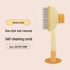 Pet Grooming Comb - Dog & Cat Detangler, Needle Comb & Hair Cleaner Tool