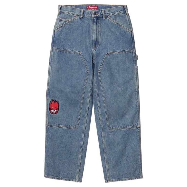 Supreme X Spitfire Double Knee Painter Pant Denim