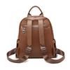 New Full Leather  Genuine Leather Women's Luxury Brand Fashion Large Travel Designer Need Backpack