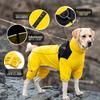 Waterproof & Windproof Full-Coverage Dog Jacket for Medium & Large Breeds