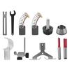 6.5Amp 1-1/4 HP Wood Router Tool Kit Max Torque 30,000RPM Variable Speed Compact Router Kit With Fixed Base, Plunge Base, Tilt Base and Offset Base