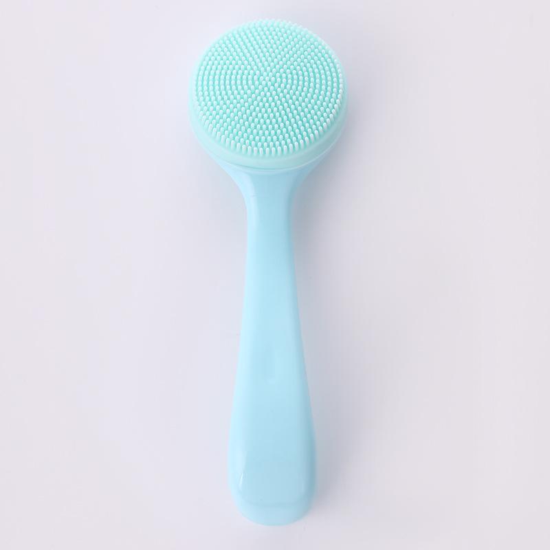 Portable Silicone Facial Cleansing & Makeup Remover Brush - Soft Blackhead Remover Tool