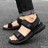 New Men's Sandals Thick soled summer breathable shoes Simple versatile trendy sandals Fashion comfortable Male Shoes Zapatos