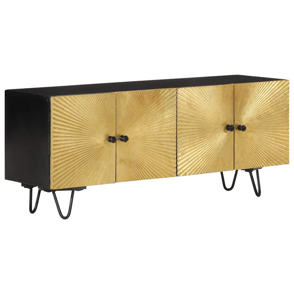 TV Cabinet 110 x 30 x 45 cm Solid Mango Wood