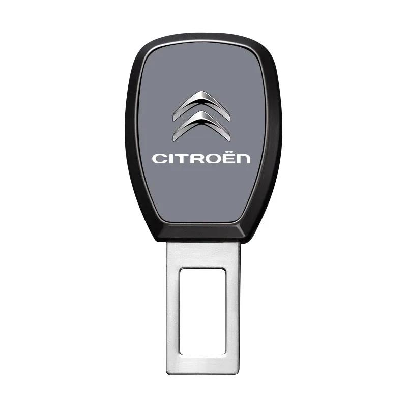 

1Pcs Car Badge Seat Belt Extension Plug Converter Auto Accessories For Citroen C1 C2 C3 C4 C5 C6 C8 C4L DS3 DS4 DS5 DS5LS DS6 сірий колір