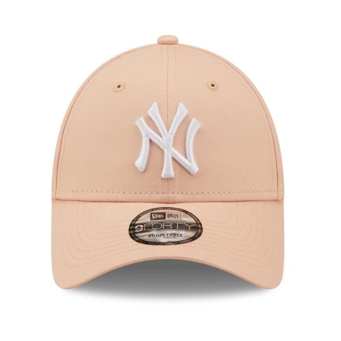 Casquette New Era 9Forty Strapback - New York Yankees - Rose - Homme - 100% Coton
