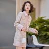 Short wool coat women's winter short man tall suit fashion temperament professional wear short skirt two-piece set