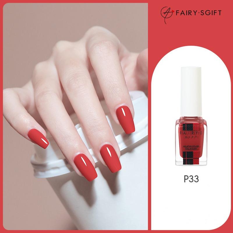 Nail Polish No Baking Long-lasting Non-peeling Quick-drying Nude Color Sequins Nail Polish