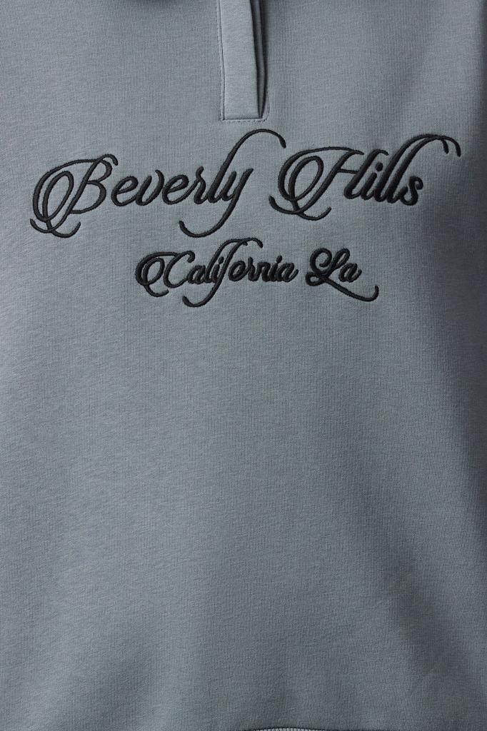 Women's Fashionable Stylish Sweatshirt Emerald Green Shirt Collar Embroidered Regular Fit Thick Inside Fleece Knitted Sweatshirt