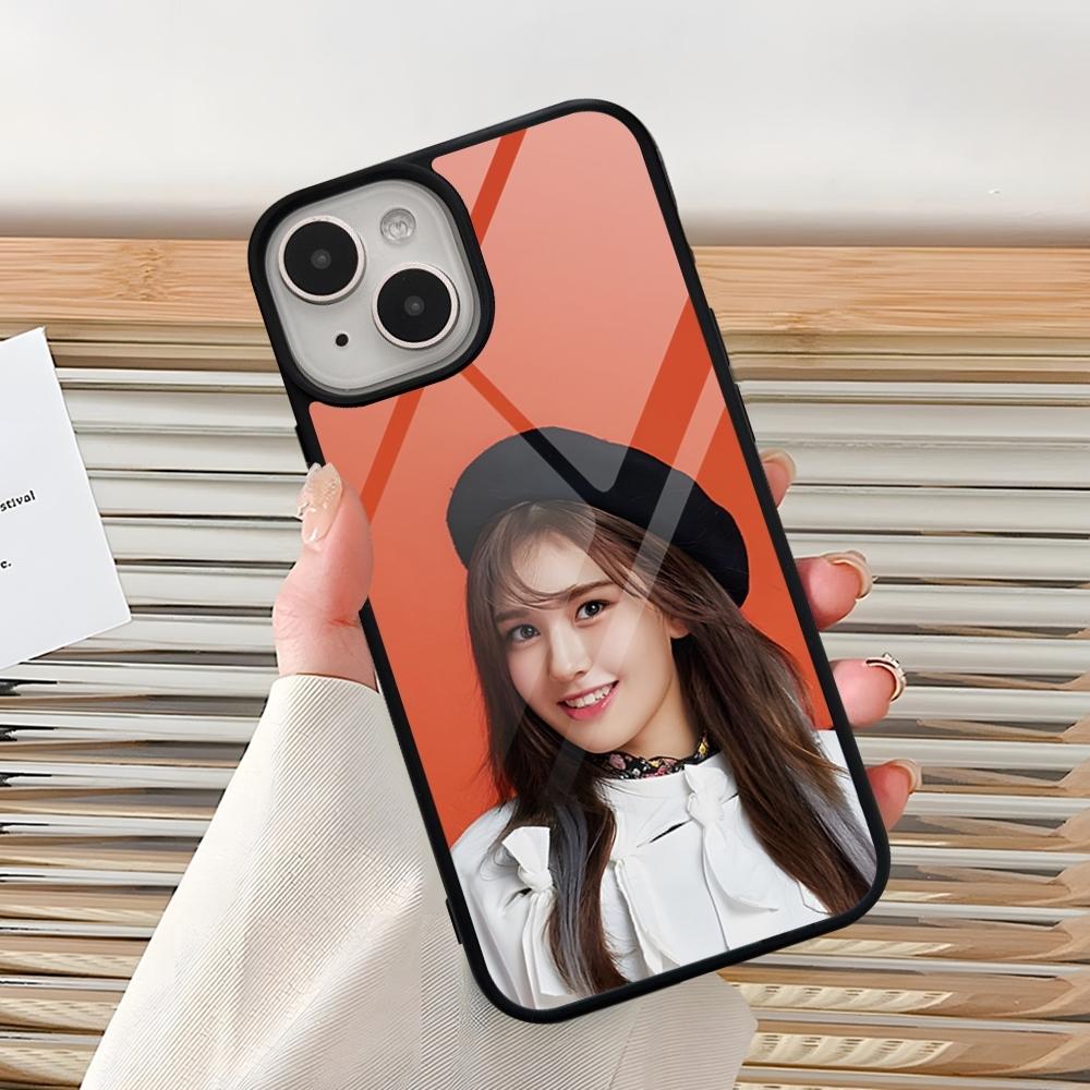 Kpop Jeon S-Somi Phone Case For Iphone 15 Pro Max 14 12 11 13 Mini 16 8 7 Plus X Xs XR PC+TPU Back Cover