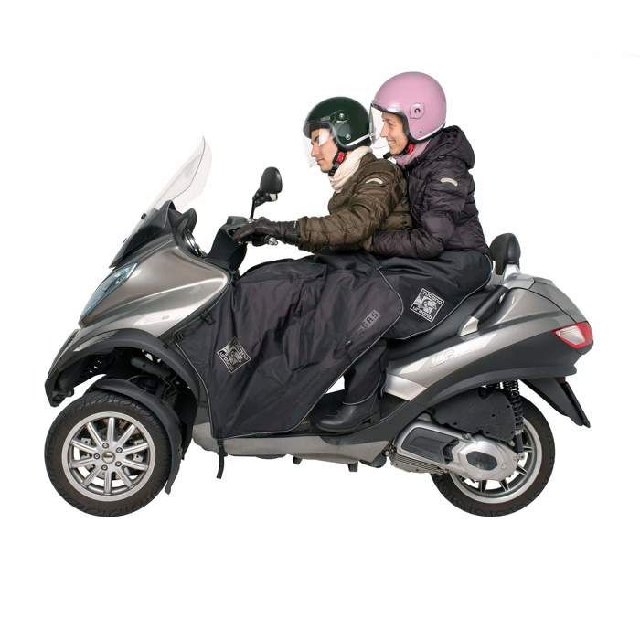 Tablier - tucano urbano - termoscud passager - protection contre le froid - noir - scooter