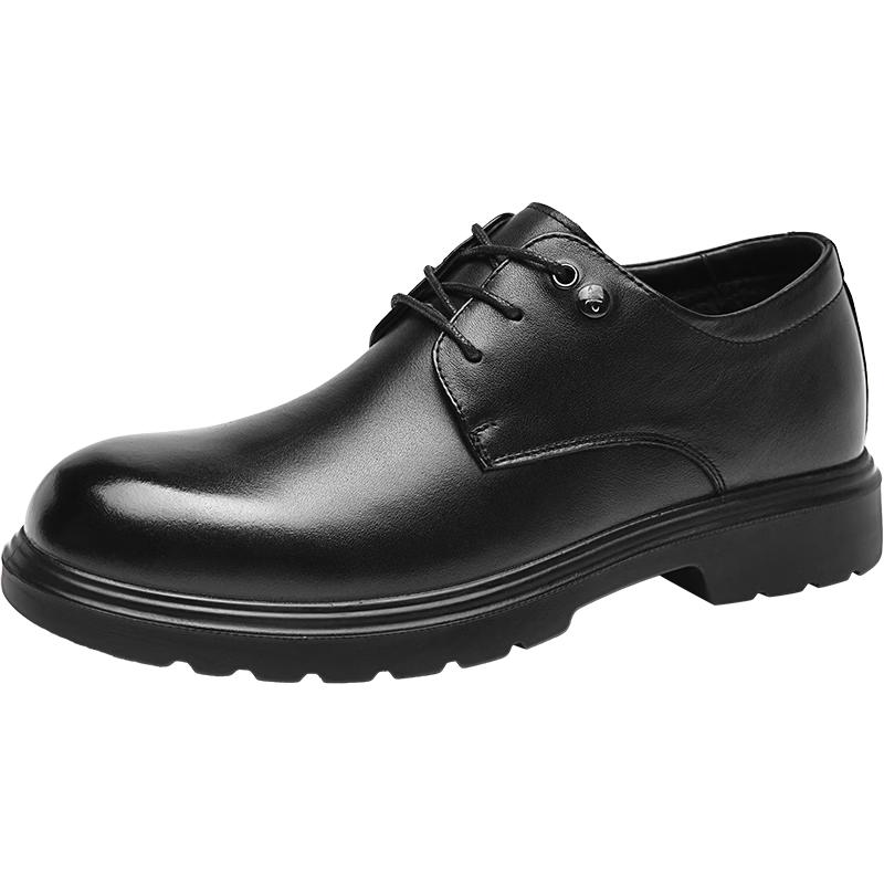 HLA Men s Business Formal Thick Sole Derby Shoes 44