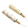 Small Fresh Hand Open Parasol Color Glue Sunscreen UV Protection Sun Umbrella Female High Value Weather and Rain Dual Purpose Folding Umbrella