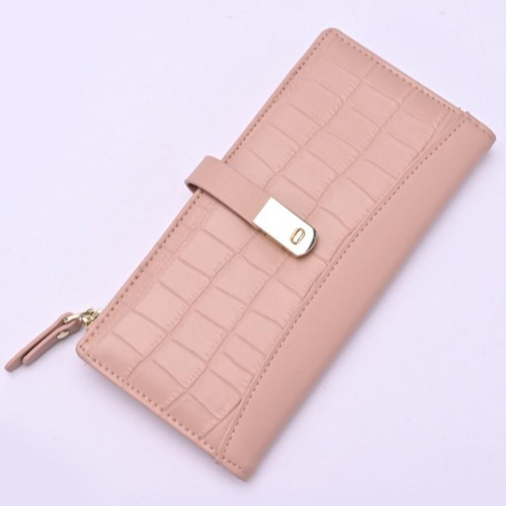 Large Capacity Women Purse Wallets PU Leather Money Bag Portable PU Coin Purse  Shopping