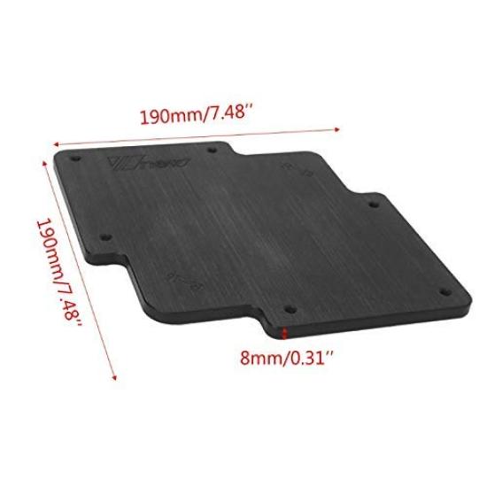 CarAngels Corner Processing Woodpecker Angle Jig for Easy Radius Router Table Corner Jig R Processing Bakelite Woodworking Tool Jig, 3-Piece Trimmers,