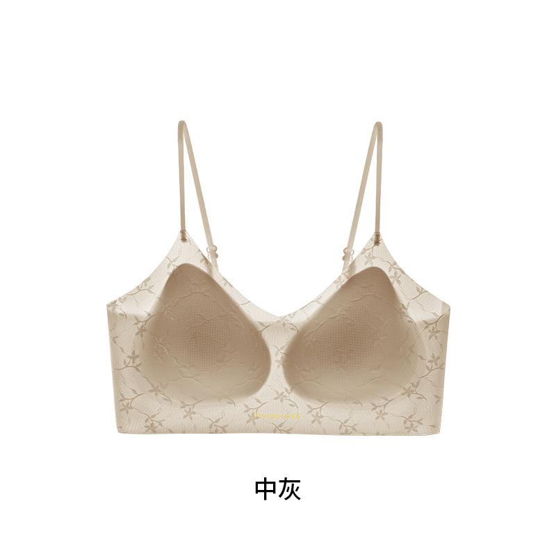 Traceless Suspenders Gather Large and Small Breasts, Thin Shoulder Straps, Vest, Anti-sagging Bra Cover, Summer Model-1.
