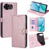 For Huawei Maimang 40 5G Case Metal I-Buckle PU Leather Wallet Phone Cover