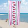 Double-Sided Plush Microfiber Beach Towel, 70x150cm - Quick-Drying, Skin-Friendly, Portable Shawl