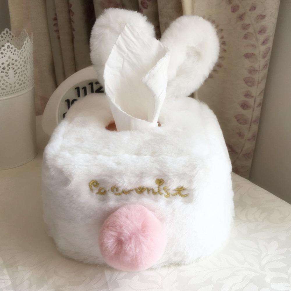 Car Napkin Paper Container Tissues Storage Box Napkin Case Tissue Cover Cartoon Napkin Holder