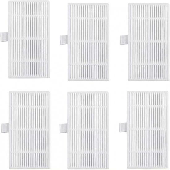 McbeAn Hepa Filter and Side Brush Compatible for Lydsto W2 Mop Cloth Dust Bag Robot Vacuums Spare Part Replacement Garbage Bags Parts Accessories(3)