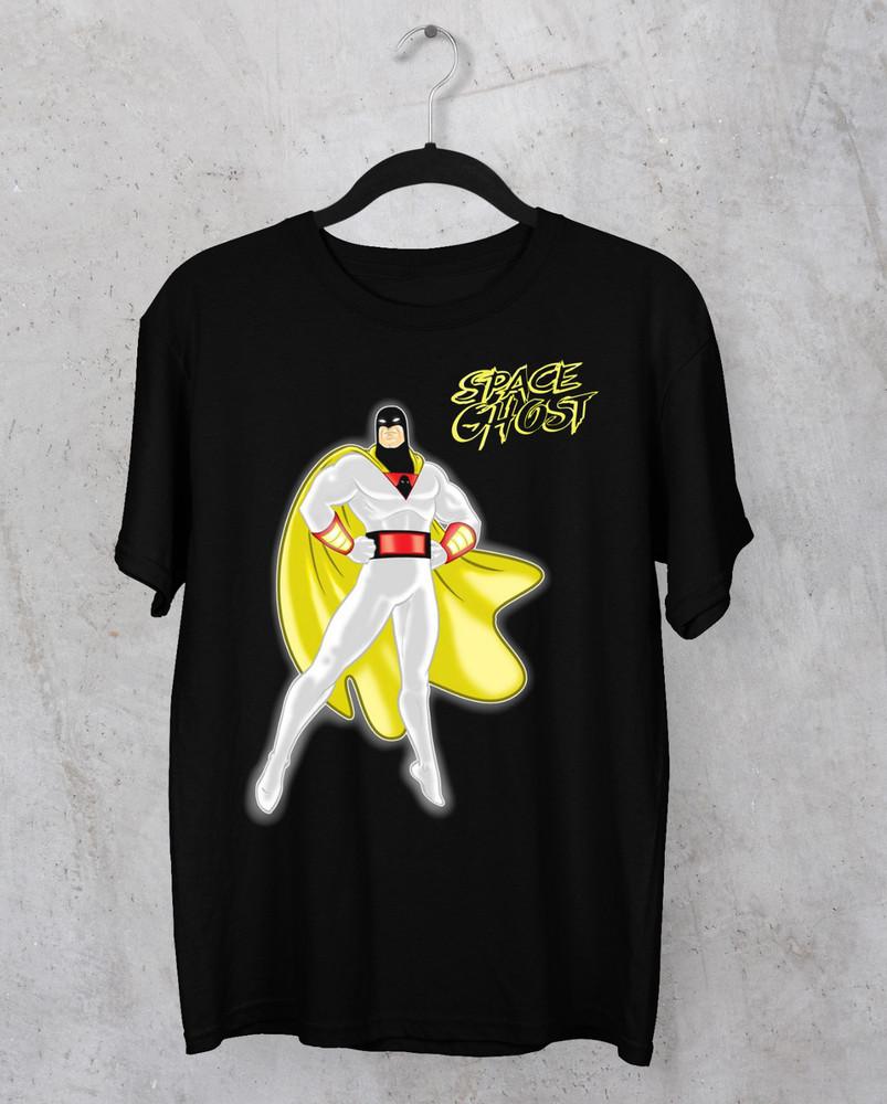 New Space Ghost Coast To Coast T-shirt Black Short Sleeve S To 5Xl JJ3520