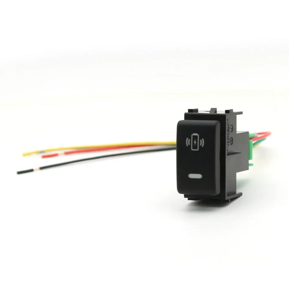 1PC Orange Led Button Switch with Wiring Connector for Nissan Navara NP300 X-Trail Pathfinder 12V Switches4