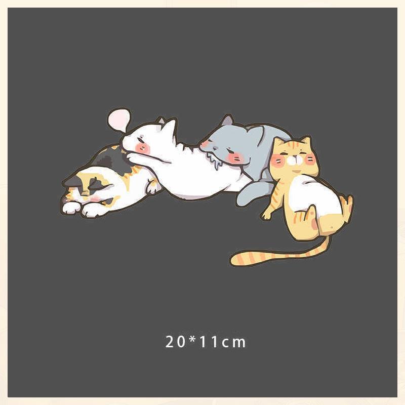 New Funny Pet Cat Car Sticker Car Body Creative Decals Decor Accessories for Car /Electric Vehicles/ Motorcycles DIY Decorative