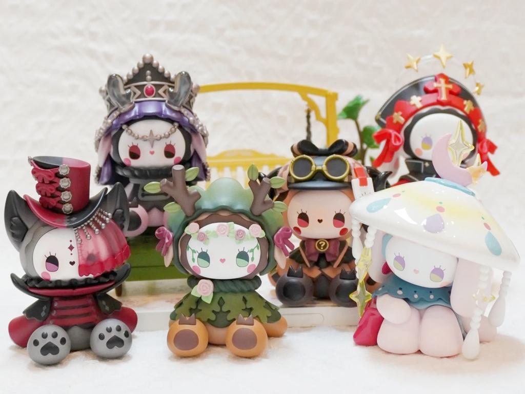 EMMA Secret Forest Frostveil Villa Serie Niedliche Actionfiguren Spielzeug Kawaii Anime Figuren Puppen Spielzeug Geschenk